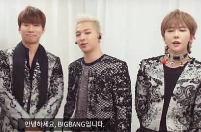 T.O.P Absen, Big Bang OT4 Tetap Mesra Sapa Fans Jelang Konser 'Last Dance'