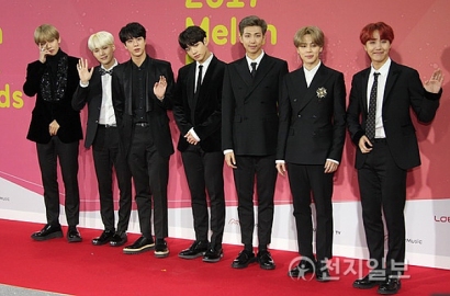 Akhirnya Tampil di Panggung MMA 2017, BTS Disambut Sorakan Histeris