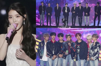 IU - BTS dan EXO Menang Daesang, In Daftar Pemenang MMA 2017