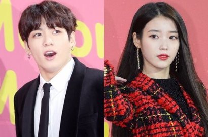 Grogi Berat, Imutnya Jungkook Tak Sanggup Pandang IU di MMA
