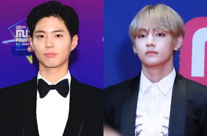 Kembaran Pakai Jas Ini, Lebih Ganteng Park Bo Gum atau V?