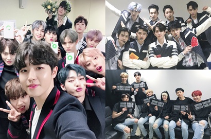 Kalahkan BTS-EXO, Wanna One Boyband Reputasi Terbaik Desember