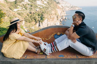Libur Romantis di India Bareng Pacar, Nikita Willy Seksi Hingga Bra Ngintip