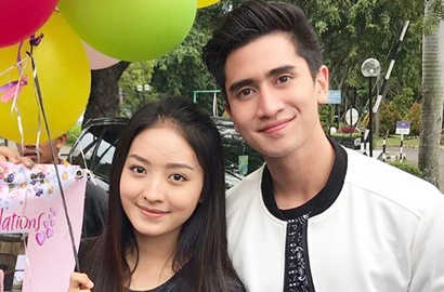 Rayakan Ulang Tahun Natasha Wilona di Kamar, Verrell Tulis Ucapan Romantis