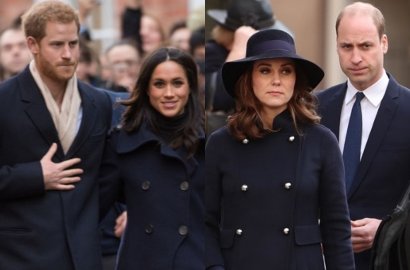 Pangeran Harry dan Meghan Markle Kencan Ganda Bareng Pangeran William-Kate