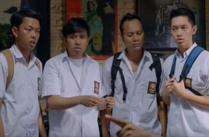Joshua-Brandon Salim cs Adu Mulut Pakai Bahasa Jawa di Teaser Film 'Yowis Ben'