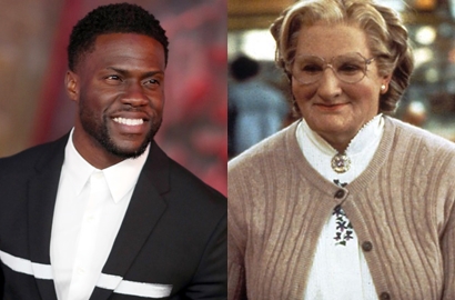 Kevin Hart Ungkap Ingin Bintangi Remake 'Mrs. Doubtfire' Mendiang Robin Williams