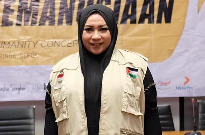 Tiba di Istanbul, Melly Goeslaw Unggah Video Haru Bersama Anak-Anak Palestina