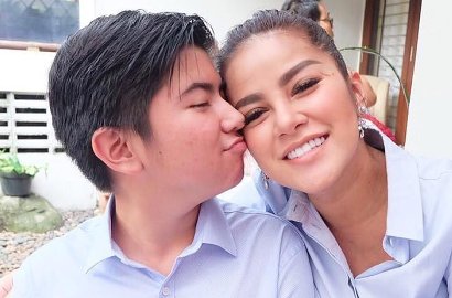 Anak Sulungnya Makin Ganteng, Olla Ramlan Malah Jadi Deg-Degan