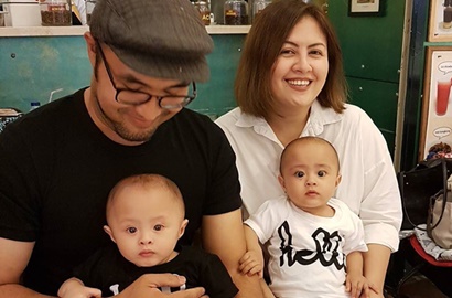 Punya Anak Kembar, Surya Saputra dan Cynthia Lamusu Buat Akun Instagram Khusus