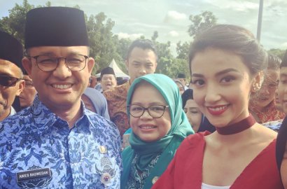 Perjuangkan Hak Asuh Anak, Tsania Marwa Sampai Mengadu ke Anies Baswedan