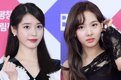Nayeon Twice Ketahuan Diam-Diam Pandangi IU di Gayo Daejun 2017
