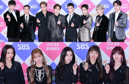 Kenang Jonghyun, EXO-Red Velvet dan NCT 127 Kenakan Benda Ini di Gayo Daejun