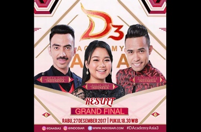 Masuki Babak Grand Final, Rating 'DA Asia 3' Berjaya di Puncak