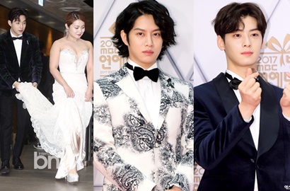 Heechul, Henry Hingga Cha Eunwoo Ramaikan Red Carpet MBC Ent Awards 2017