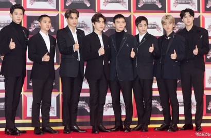 EXO Guncang Panggung KBS Gayo 2017, Aksi Kai Goda Back Dancer Jadi Sorotan