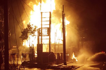 SPBU Jagakarsa Kebakaran, Diduga Berasal Dari Truk Tangki