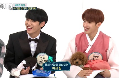 Mingyu Seventeen cs Kompak Bawa Peliharaan, Kocaknya 'Weekly Idol' Jadi Rusuh