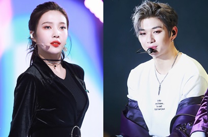 Tingkah Lucu Joy Red Velvet Ini Bikin Kang Daniel Wanna One Tertawa di MBC Gayo