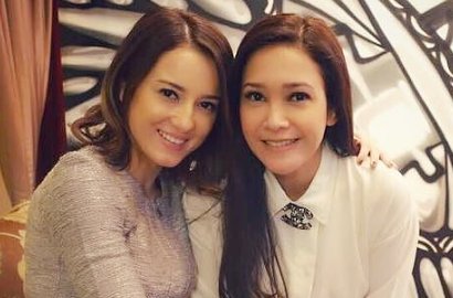 Ulang Tahun, Mesranya Julie Estelle Gandeng Tangan 'Mantan' Maia Estianty