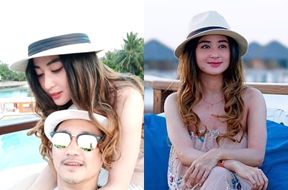 Jatuh Cinta dan Bahagia, Dewi Persik Ajak Suami dan Anak Berendam di Jacuzzi