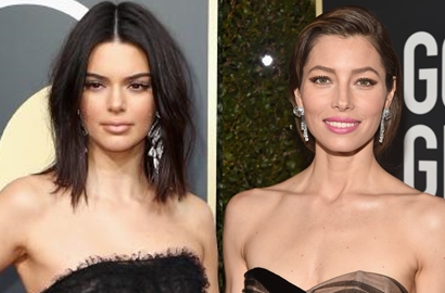 Jessica Biel, Kendall Jenner Cs Seksi Hingga Elegan di Red Carpet Golden Globe 2018