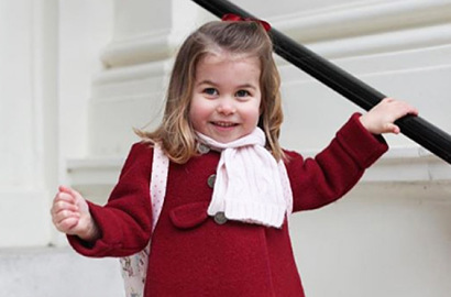 Hari Pertama Masuk Sekolah, Intip Gaya Imut dan Manisnya Putri Charlotte