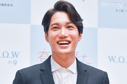 Hadiri Jumpa Pers Drama Jepang 'Spring Has Come', Kai Dapat Kejutan Ulang Tahun