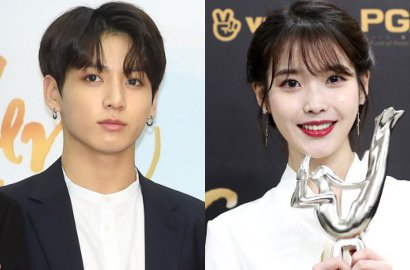 Fans Berat, Imutnya Jungkook Malu-Malu dan 'Jauhi' IU di GDA