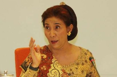 Diminta Luhut Tak Lagi Tenggelamkan Kapal, Menteri Susi Tetap Tak Peduli