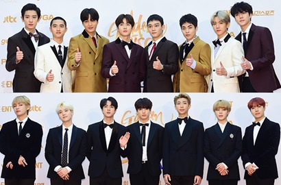 EXO Borong Piala dan BTS Raih Daesang, Ini Daftar Pemenang GDA Hari Kedua