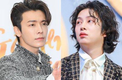 Protes Tak Diajak Foto Bareng di Backstage, Donghae Hibur Heechul Seperti Ini