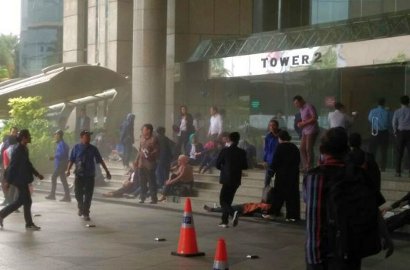 Selasar Atap Roboh Timpa Kafe, Begini Penampakan Tower II Gedung BEI
