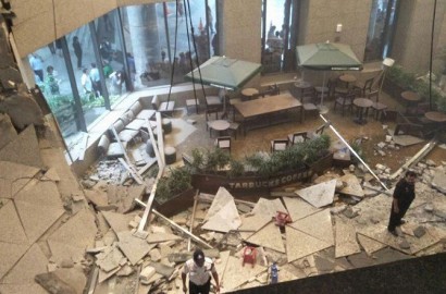 Gedung BEI yang Ambruk Ternyata Belum Pernah Direnovasi
