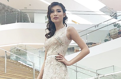 Disebut 'Kembaran' Ayu Dewi, Aksi Patricia Gouw Lari di Treadmill Pakai Heels dan Gaun Bikin Ngilu
