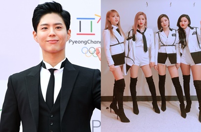 Pose Bawa Obor, Park Bo Gum-Mamamoo Ceria di PyeongChang Winter Games
