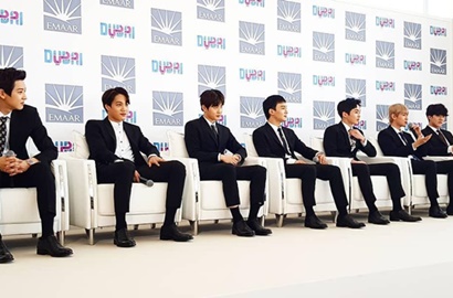 Perdana ke Dubai, EXO Janji Bakal Balik Lewat Konser SMTown