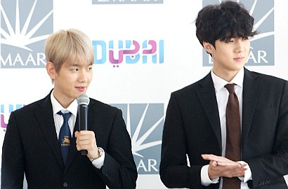 Tak Hanya Sehun, Baekhyun Juga Pamer Foto Seru Ini di Dubai