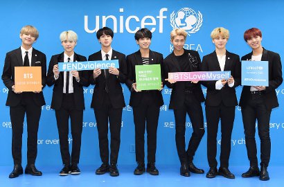 Kampanye 'Love Myself' BTS Bareng UNICEF Telah Kumpulkan Dana Sebanyak Ini