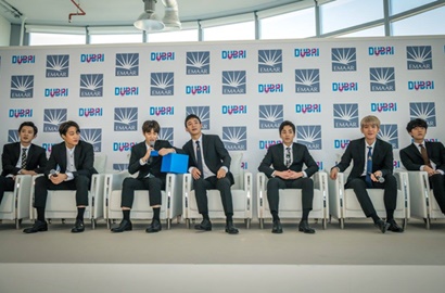 Perdana Kunjungi Dubai , EXO Tak Menyangka Bakal Disambut Banyak Fans