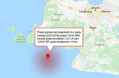 Gempa Besar Guncang Banten Akibat Gerhana Bulan Akhir Januari Nanti?