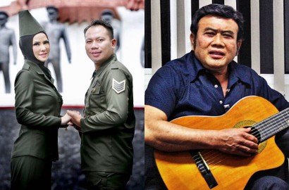 Angel Lelga Bakal Undang Rhoma Irama di Pernikahan dengan Vicky Prasetyo?
