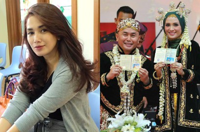 Tak Bisa Hadir, Ussy Sulistiawaty Bahagia Atas Pernikahan Gubernur Kalteng dan Yulistra