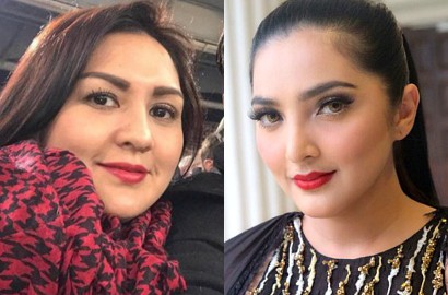 Kelewat Mirip, Donna Agnesia dan Ashanty Disebut Kembar di Foto Ini