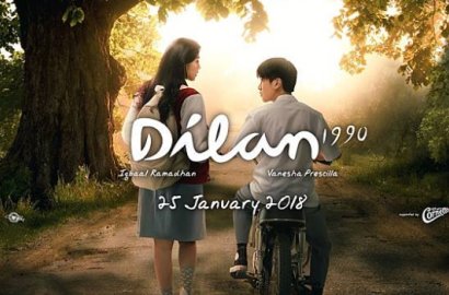 Baru Tayang Satu Hari, Film 'Dilan 1990' Raih 225 Ribu Penonton