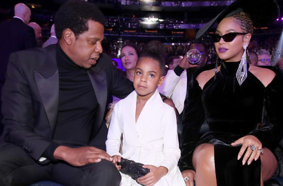 Lucunya, Blue Ivy Minta Jay-Z dan Beyonce Diam di Grammy Awards 2018