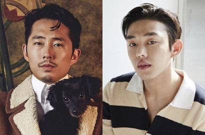 Unggah Foto Selfie dan Santai Bareng, Steven Yeun-Yoo Ah In Syuting 'Burning'?