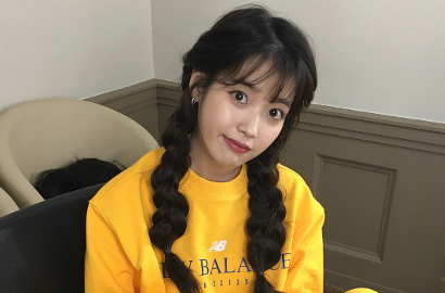 Senangnya IU Diberi Dukungan SMP-nya Syuting Drama 'My Ahjusshi'