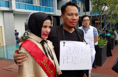 Jadwal Akad Nikah Vicky-Angel Lelga Beredar, Sebutan 'Artis' Bikin Netter Kesal