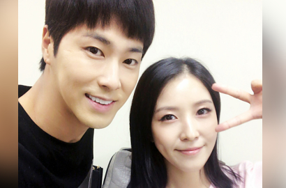 Unjuk Kedekatan, Yunho Kunjungi BoA di 'M! Countdowm' dan Pamer Pose Akrab Ini